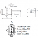 Индуктивный датчик ТЕКО ISBt BC73P8-43P-10-LZR91-C-V-P-0,2