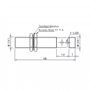 Индуктивный датчик Akusense TYF12-06NO-E2