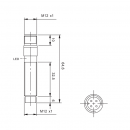 Индуктивный датчик Akusense TPN12-08PR-E2