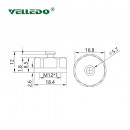 Защитный колпачек VELLEDQ (мама, пластик) M12-M-FCG/S