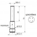 Бесконтактный выключатель ISB AC12S-31N-1,5-LS4-T-O