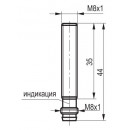 Бесконтактный выключатель ISB BC11B-32P-1,5-LS402