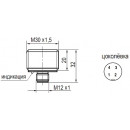 Бесконтактный выключатель ISB BC71B-31N-10-LS4