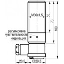 Бесконтактный выключатель CSN ET86P5-31P-20-LZ