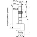 Магнитный датчик уровня жидкости ТЕКО взрывозащищенный MS DUG1-N-30-S4