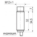 Бесконтактный выключатель ISN F2A-31N-4-LP-C