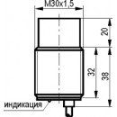 Бесконтактный выключатель ISN F7A-31N-15E-LZ-P