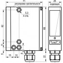 Бесконтактный выключатель OX IT61P-43P-1000-LE