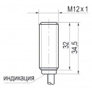 Бесконтактный выключатель ISB B2A-31P-2-L-C