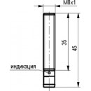 Бесконтактный выключатель ISB BC11B-31N-1,5-LS40