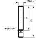 Бесконтактный выключатель ISB BC1B-31P-1,5-LS40