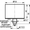 Бесконтактный выключатель ISB DF10A-31P-25-LZ