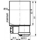 Бесконтактный выключатель ISB DT101A-43N-25-LZ
