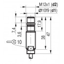 Бесконтактный выключатель ISBm W28S8-31NS-1,5-Z-50C-10
