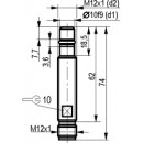 Бесконтактный выключатель ISB WC2S8-31P-1,5-ZS4-2C