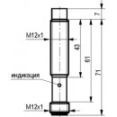 Индуктивный выключатель ISN EC2A-43N-4-LZS4