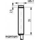 Бесконтактный выключатель ISN F11B-31N-2,5-L