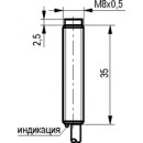 Бесконтактный выключатель ISN F1B-31N-2,5-L
