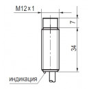 Бесконтактный выключатель ISN F2S8-31P-4-L