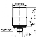 Бесконтактный выключатель ISN FC71A-31N-15-LS4