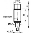 Бесконтактный выключатель ISN FF4A-31P-8-L