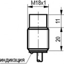 Бесконтактный выключатель ISN FS4A-31P-12-L