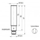 Бесконтактный выключатель ISB AC42A-43P-8-LZS4