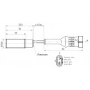 Бесконтактный выключатель ISB AC4A8-43P-5F-LZR91-C-P-0,3