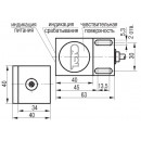 Бесконтактный выключатель ISB I133P-31P-15-LZ