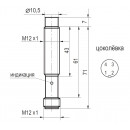 Бесконтактный выключатель ISN EC2S8-31P-4-ZS4-V