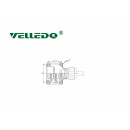 Соединитель для распределительной коробки VELLEDQ DZP-F21S19-5.0TL/BK