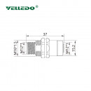 Mонтажный разъем VELLEDQ FL-M12-M03/F03(M16)