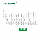Распределительная коробка VELLEDQ M12-A3-12K4P-DZP