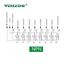 Распределительная коробка VELLEDQ M12-A3-8K4N-M23