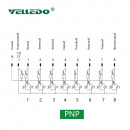 Распределительная коробка VELLEDQ M8-A3-8K3P-M12